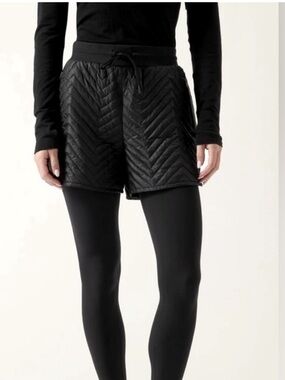 Athleta retroplush quilted shorts